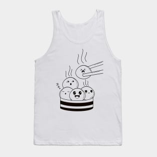 Doodle dimsum cute Tank Top